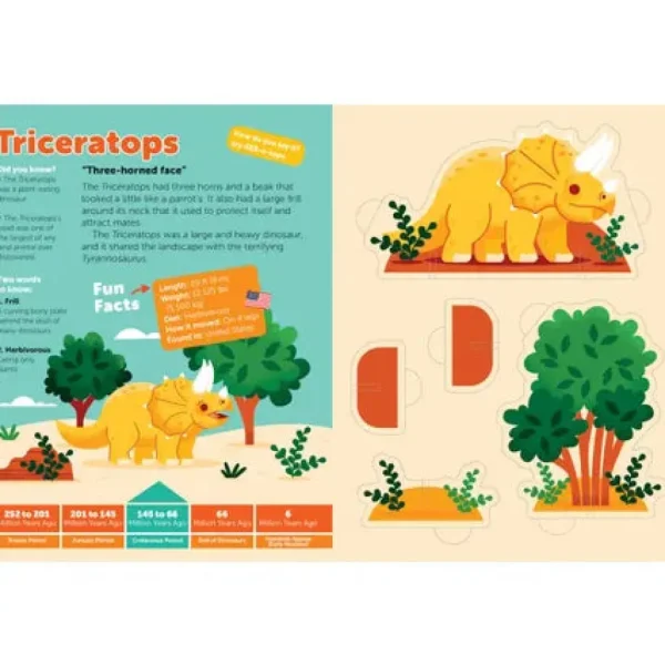 Pop Out Dinosaurs Read, Build, and Play with These Prehistoric Beasts