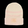Positive Vibes Beanie - Natural/Faded Pink