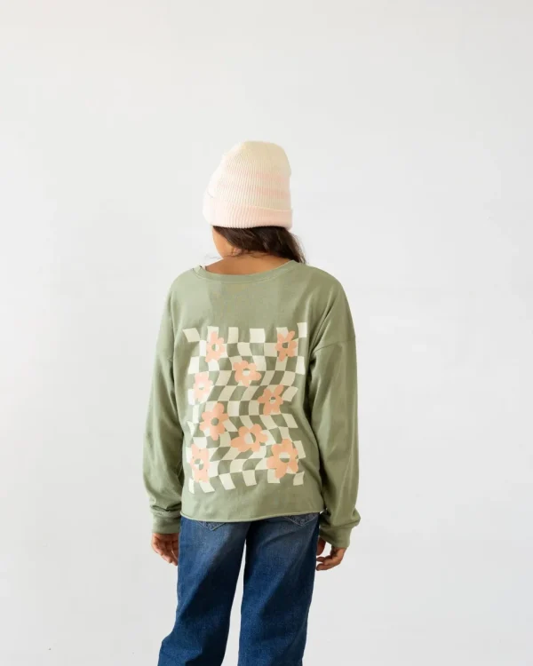 Positive Vibes Beanie - Natural/Faded Pink