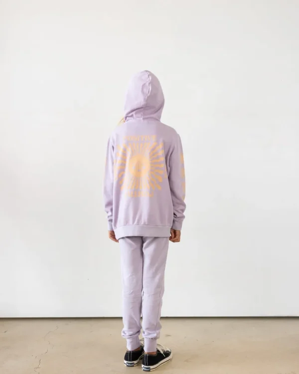 Positive Vibes Sweatpants - Lilac