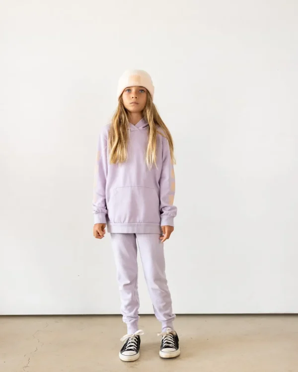 Positive Vibes Sweatpants - Lilac
