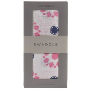 Primrose Indigo Swaddle