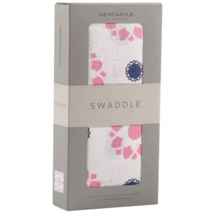 Primrose Indigo Swaddle