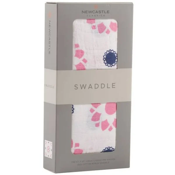 Primrose Indigo Swaddle