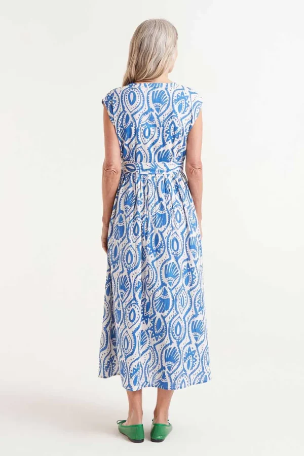 Printed Wrap Dress