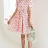 Puff Dress - Cherries