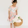 Puff Twirl in Soft Floral