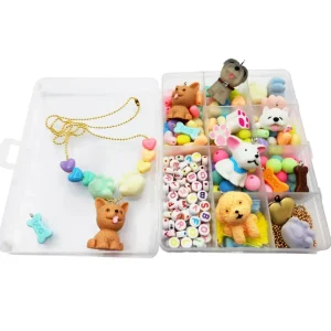 Puppy Love Necklace and Jewelry Diy Kit For Kids