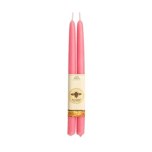 100% Pure Beeswax Tapers - Several Colors