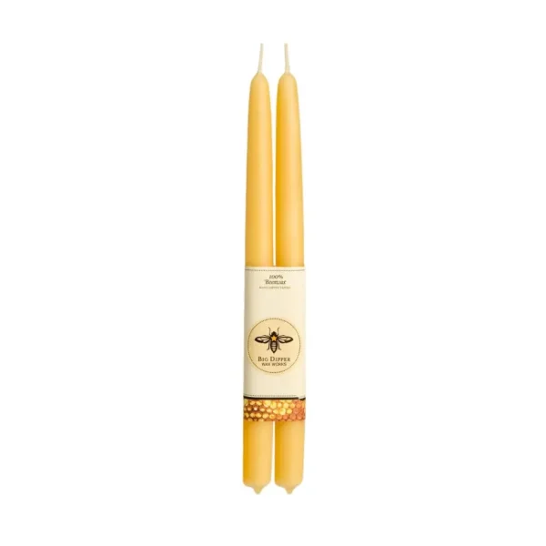 100% Pure Beeswax Tapers - Several Colors