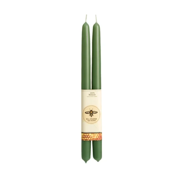 100% Pure Beeswax Tapers - Several Colors
