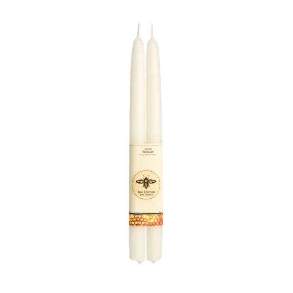 100% Pure Beeswax Tapers - Several Colors