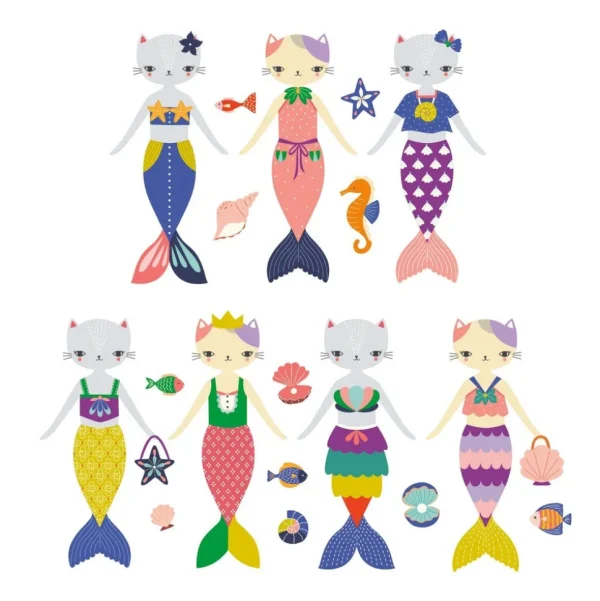 Purrmaid Magnetic Dress-up