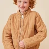 Quilted Zip Up Padded Jacket