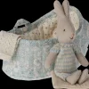 Rabbit in Carry Cot - Mint