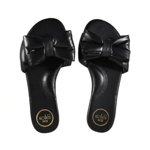 RAFIE Bow Sandal - Black