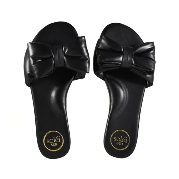 RAFIE Bow Sandal - Black