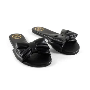 RAFIE Bow Sandal - Black