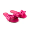 RAFIE Bow Sandal - Hot Pink