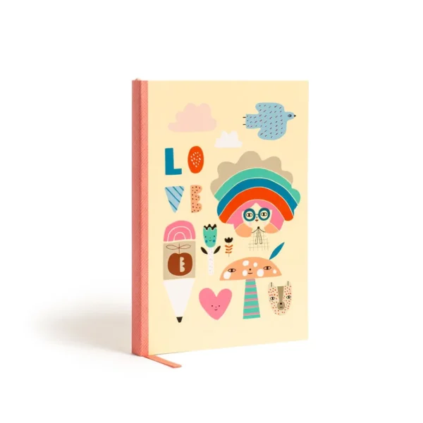 Rainbow Girl - Softcover Notebook