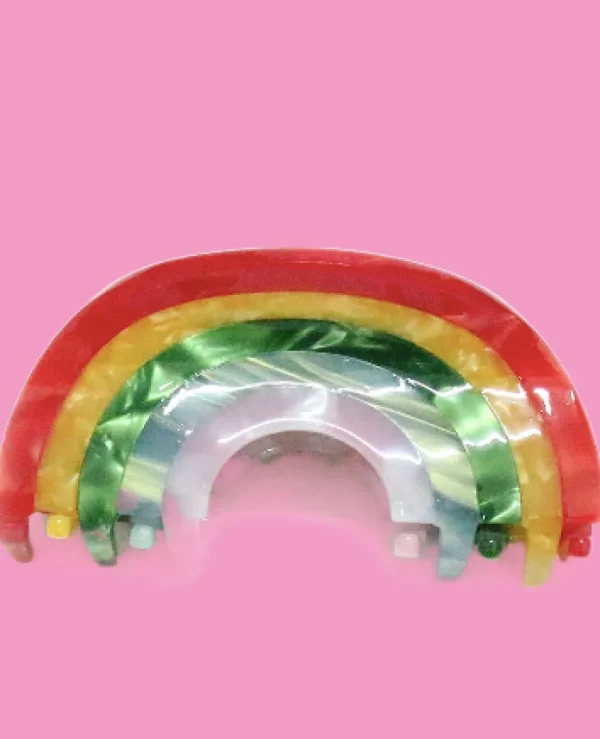 Rainbow Hair Claw