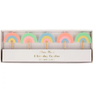 Rainbow Party Candles