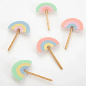 Rainbow Party Candles