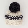 Rebel Natural Knit Beanie Hat