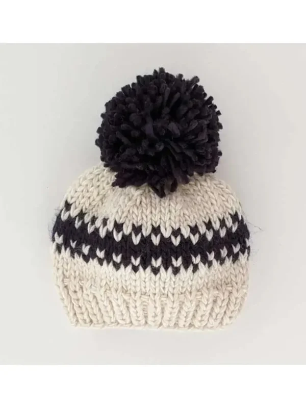 Rebel Natural Knit Beanie Hat