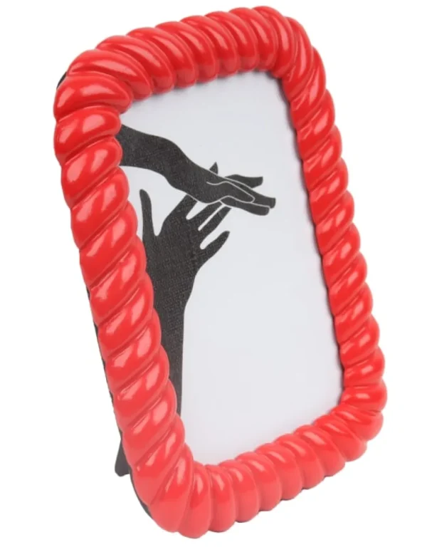 Red Twist-Layered 4x6 Photo Frame