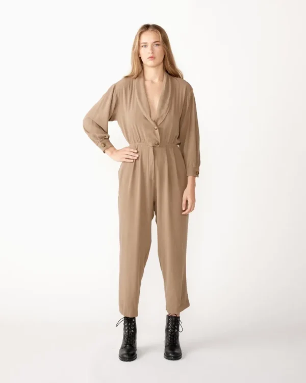 Rene Romper - Khaki
