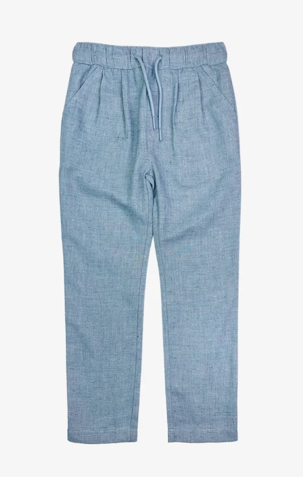 Resort Pant - Blue Chambray