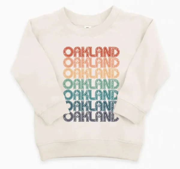 Retro Repeat Rainbow Pullover Infant & Toddler