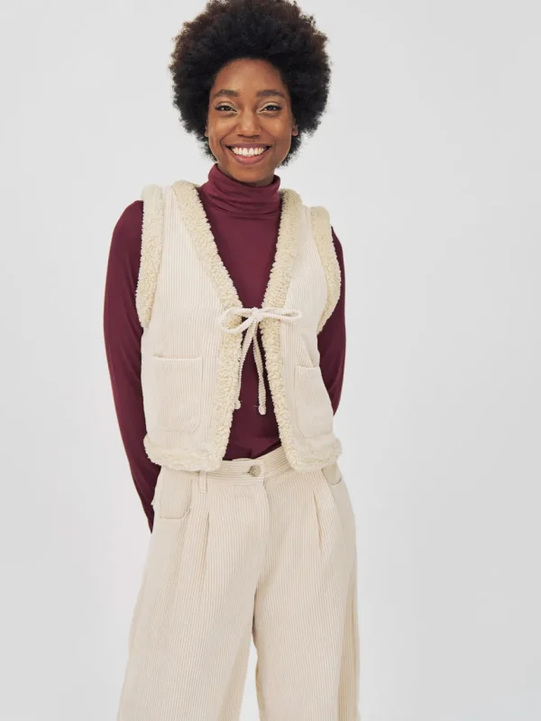 Reversible Corduroy Vest