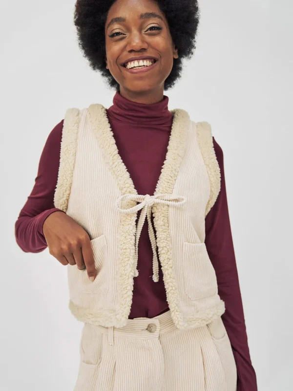 Reversible Corduroy Vest