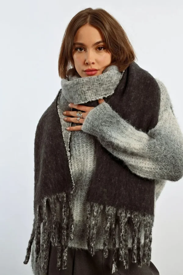 Reversible Scarf - Black