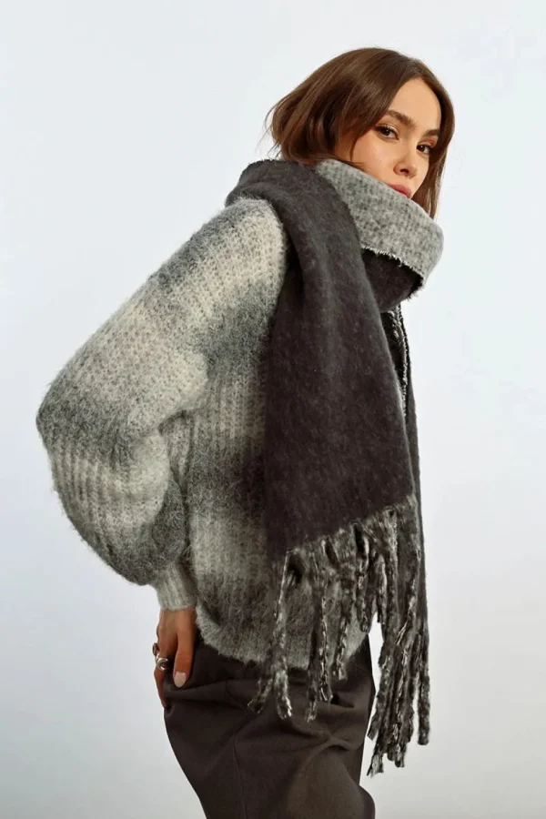 Reversible Scarf - Black