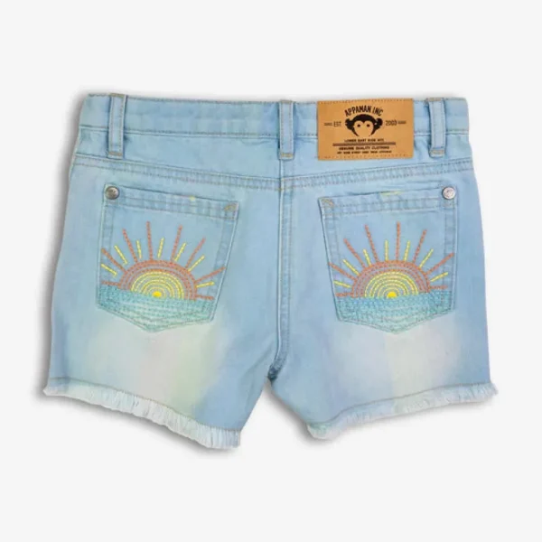Rhodes Shorts - Light Blue Denim