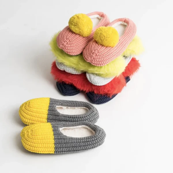 Ribbed Slippers (several colors/styles)