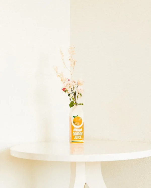 Rise and Shine Orange Vase - Orange Juice
