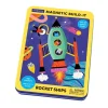 Rocket Ship Magnetic Build-It