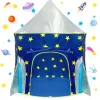Rocketship Pop Up Tent - Indoor or Outdoor Playhouse