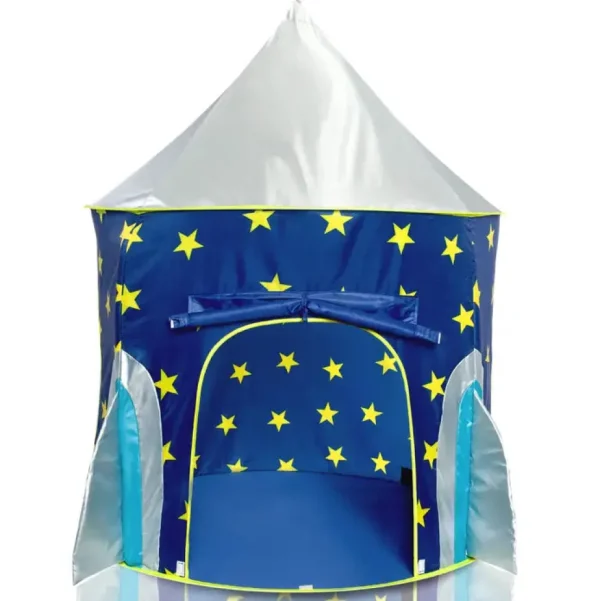Rocketship Pop Up Tent - Indoor or Outdoor Playhouse