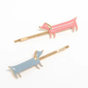 Sausage Dog Hair Slides