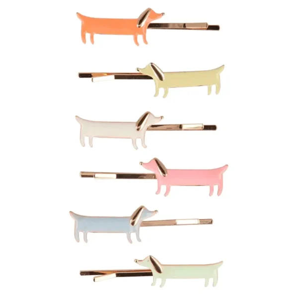Sausage Dog Hair Slides