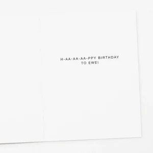Sheep Birthday Card