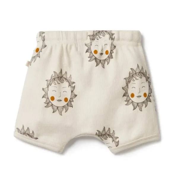Shine On Me Organic Tie Front Short