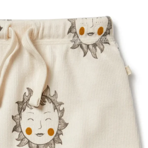 Shine On Me Organic Tie Front Short