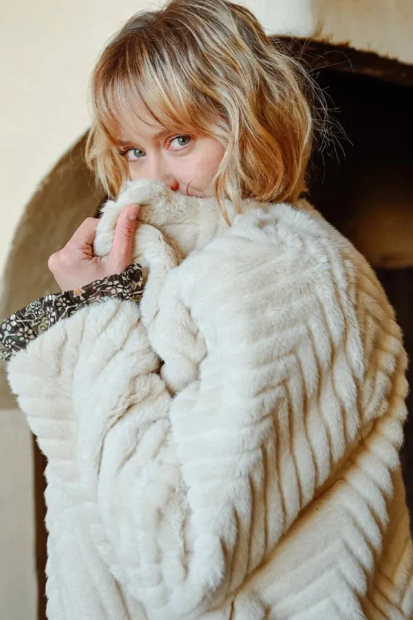 Short Faux Fur Coat