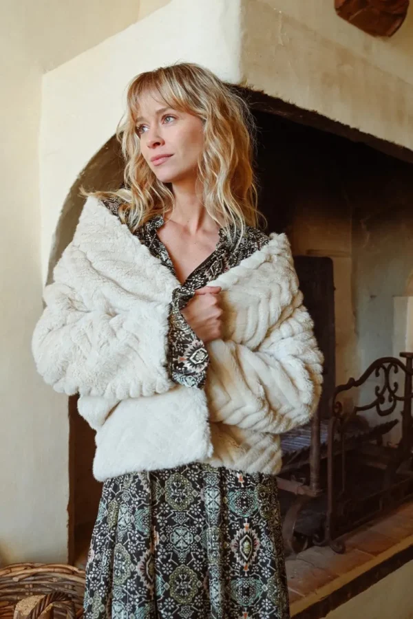 Short Faux Fur Coat